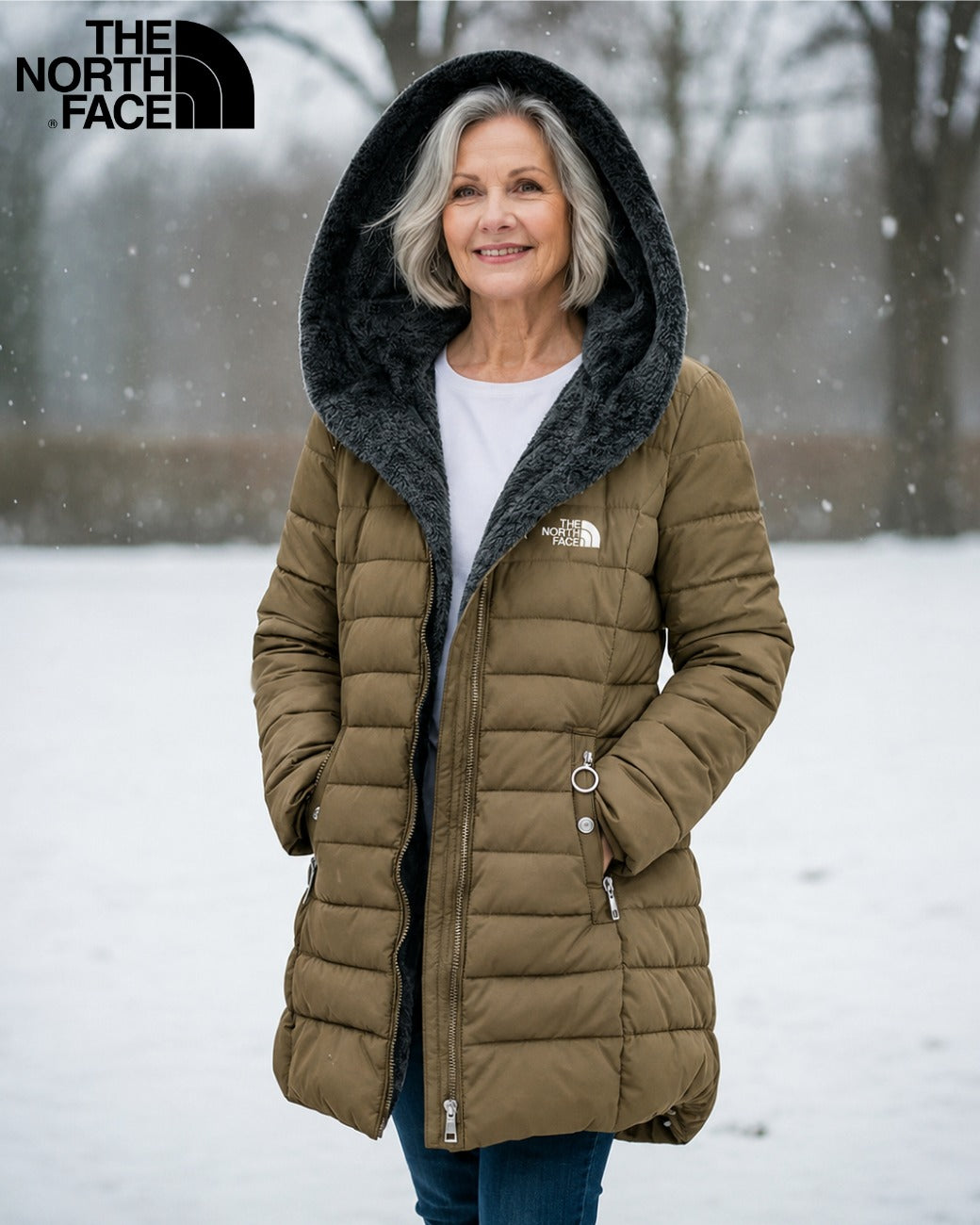 The N0rth Face | Fleece Lined Quilted Coat - CLEARANCE SALE
