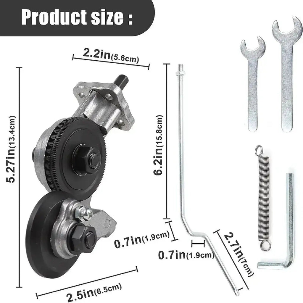 Electric Drill Plate Cutter Attachment | Portable Metal Sheet Shear Nibbler