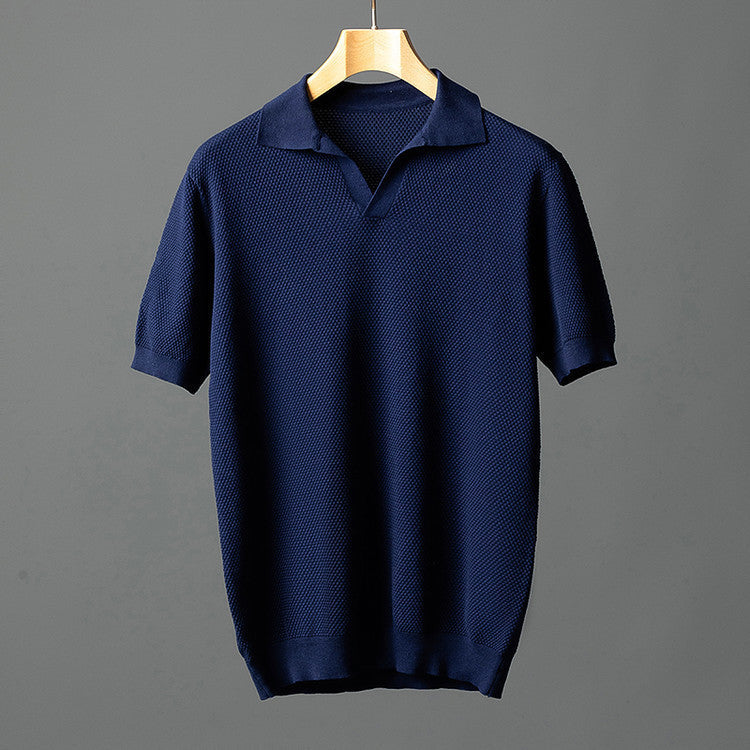 Cotton Knit Polo