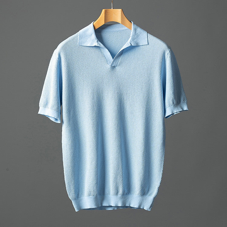Cotton Knit Polo