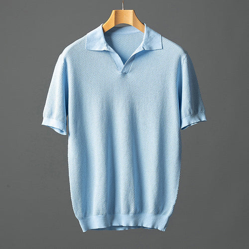 Cotton Knit Polo