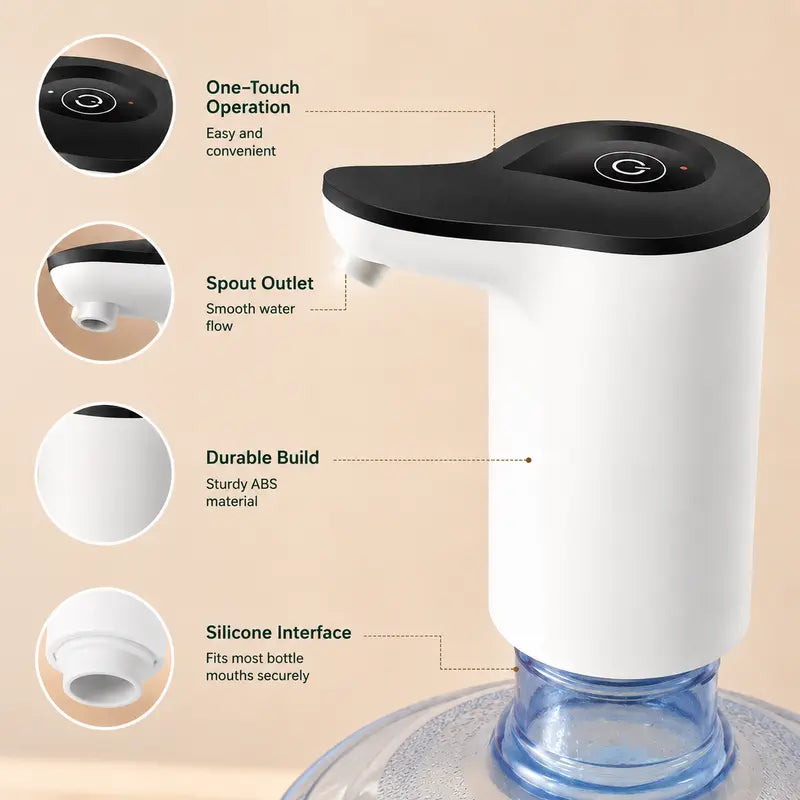 1 Count Smart Water Bottle Dispenser Pump