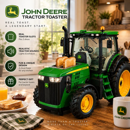 🚜Functional Tractor Microwave and Bread Maker | Real Cooking + Light & Sound Effects